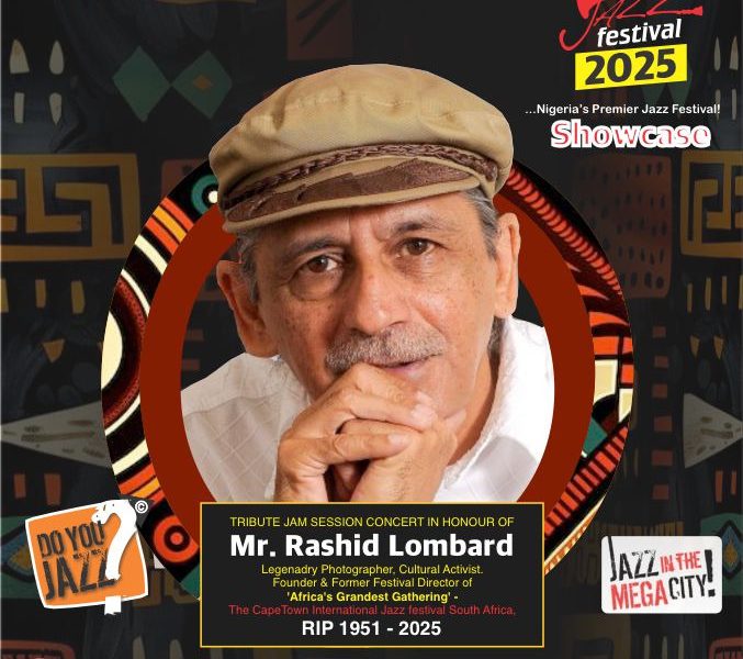 Lagos Jazz Festival to Celebrate Rashid Lombard, Icon of African Culture and Music
