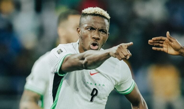 Osimhen Fires Hat-Trick as Nigeria Thrash Benin 4–0 in World Cup Qualifier